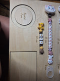 Commande Alicia 3 attaches + 1 Anneau + 1 porte cle