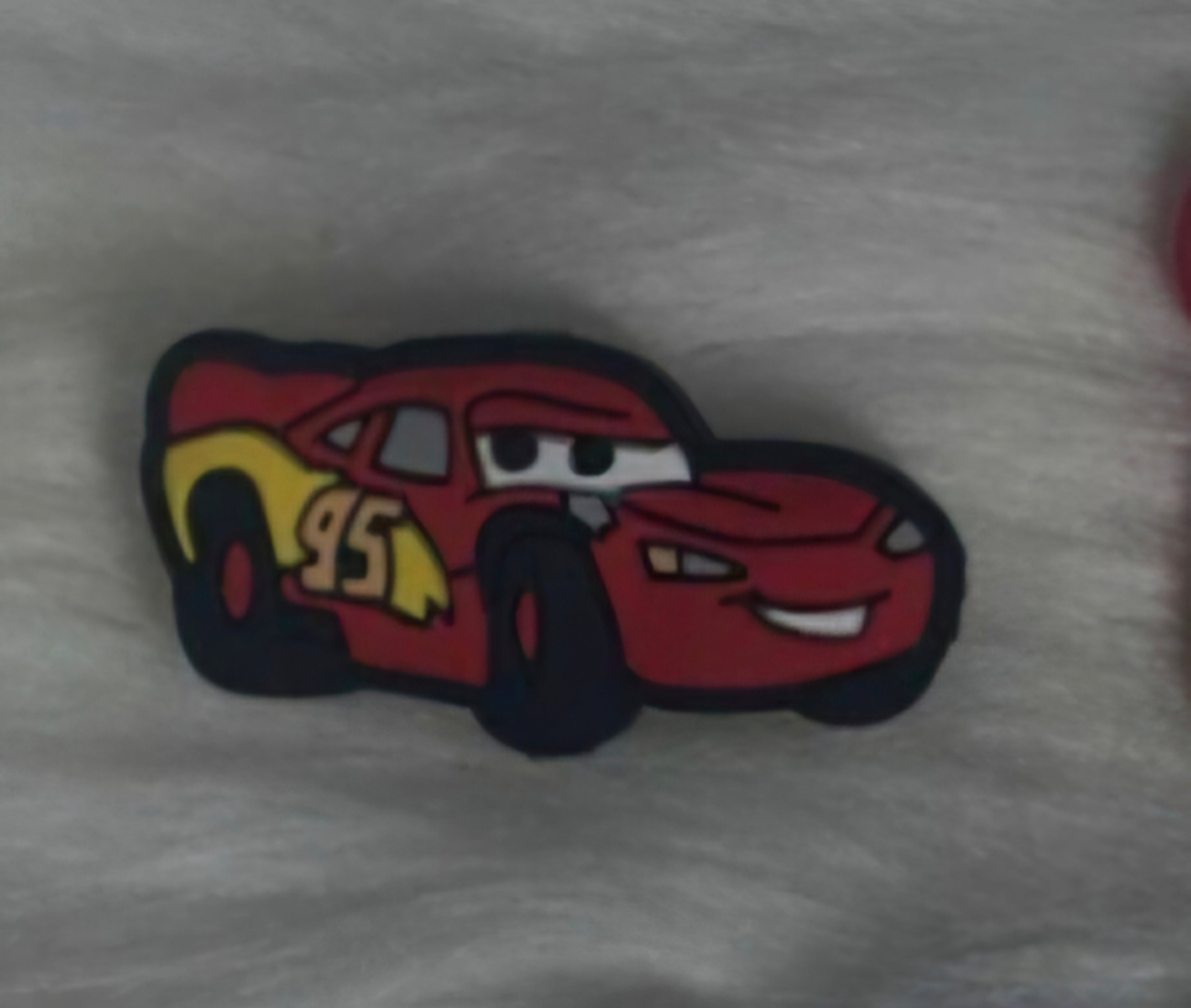 Attache Tétine Cars avec Clip simple
