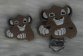 Attache Tétine Simba chocolat